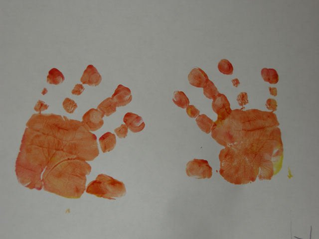 Hand prints